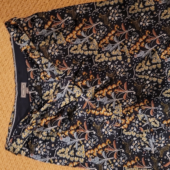 J. Crew Point Sur satin-back crepe paper-bag pant Jungle print 6 NWOT - Picture 6 of 7
